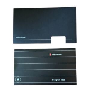 Bang & Olufsen Beogram 5000 User's Guide Manual LP Record Player VTG B & O